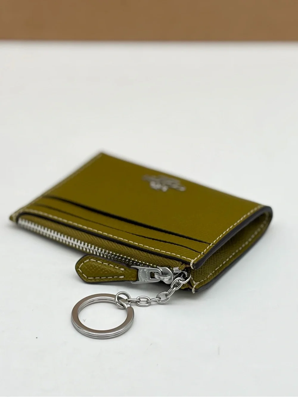 Coach Leather Mini Skinny ID Card Case Small Wallet